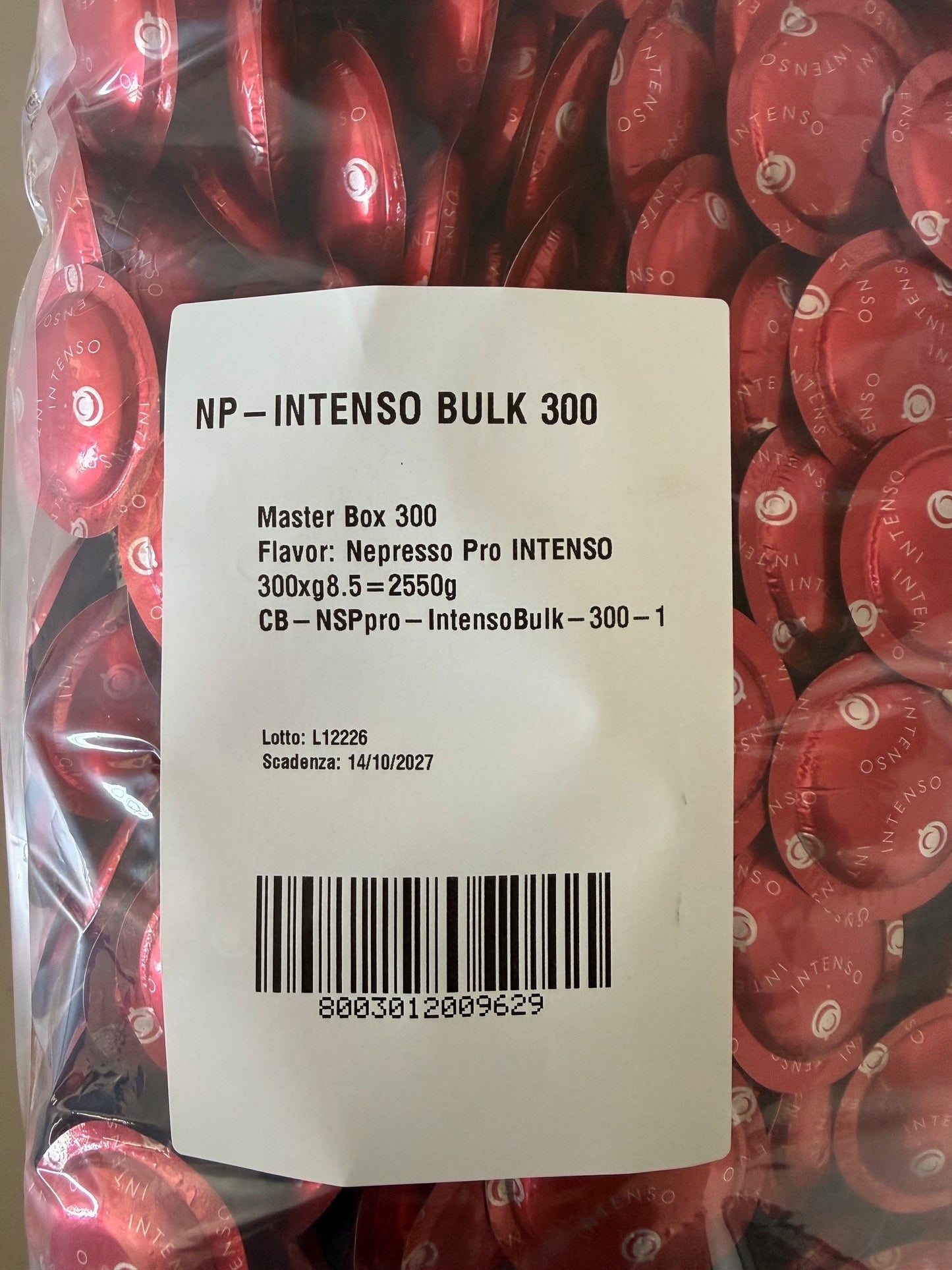 Café professionnel Intenso (300 disques/ capsules)